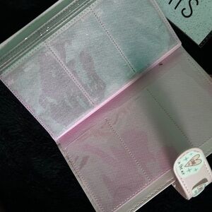 Pink Card Holder Wallet
